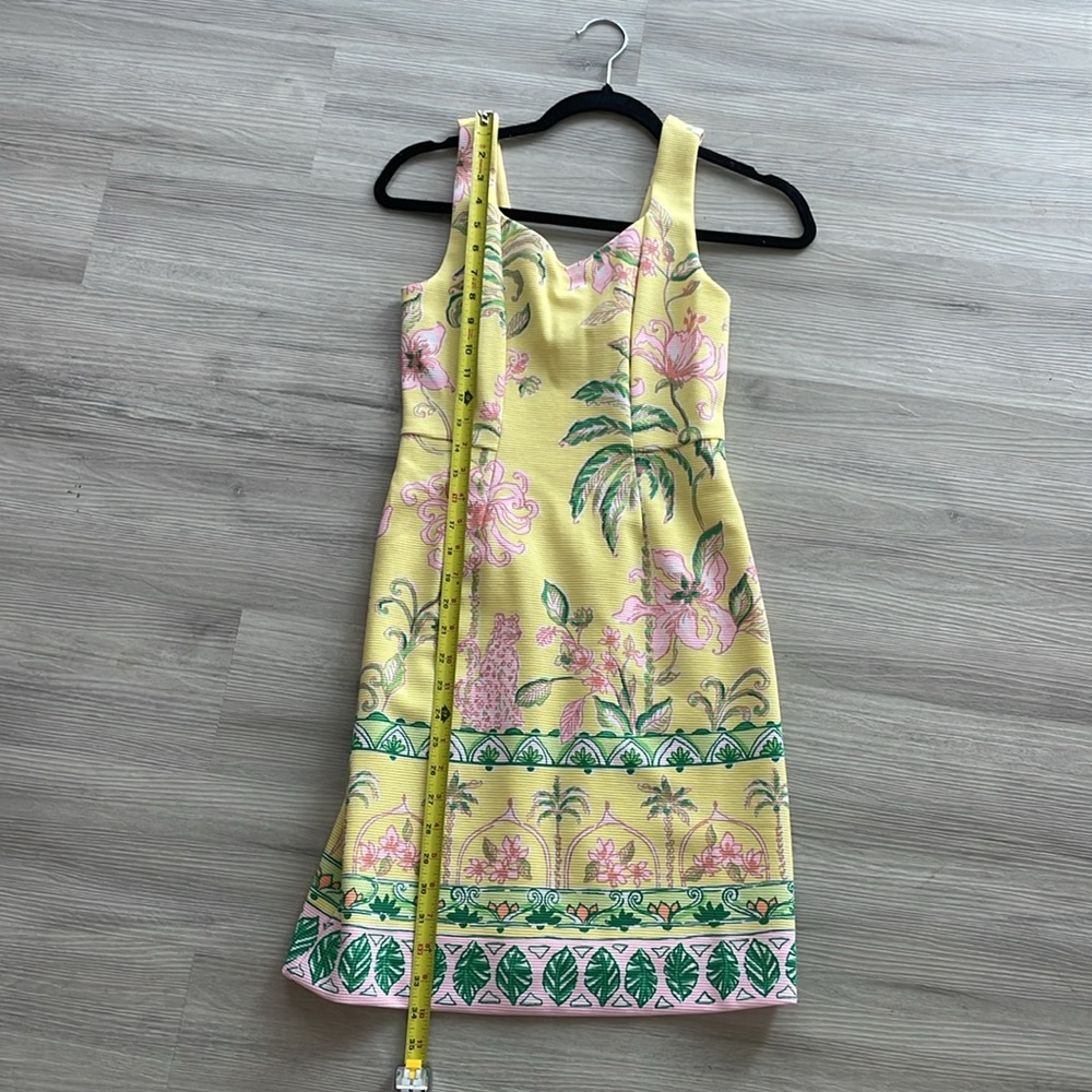 Lilly Pulitzer yellow del Rey dress xxs - Picture 3 of 6